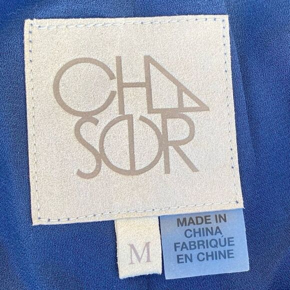 Chaser Women's Navy-Blue Lace Shorts. Drawstring Lined Medium Festival Boho NWT - Picture 5 of 5